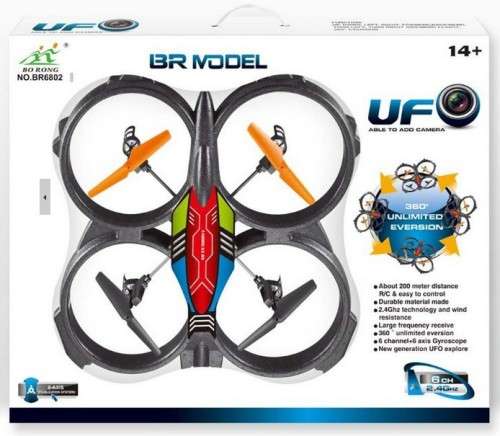 6 Channel Quad-copter with Remote Control