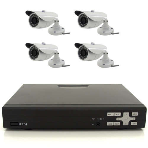 AHD 4 CHANNEL CCTV KIT WITH INTERNET AND 4G PHONE VIEWING