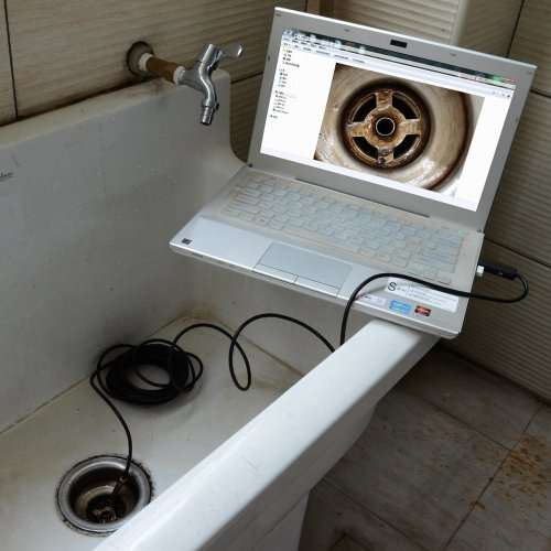 7M ENDOSCOPE WITH REFLECTIVE LENS