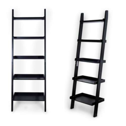 Wooden Ladder Bookshelf