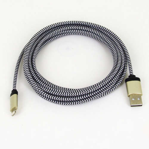 Buy 1 get 1 Free - 3M ZEBRA BRAIDED NYLON CHARGE -Android or IoS Cable