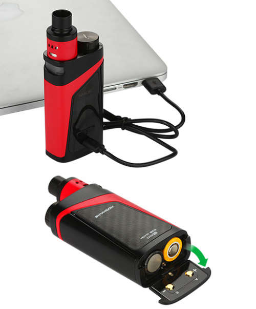 SMOK Skyhook RDTA Box 220W Vape Kit + Free Toxic Slime 60ML Juice