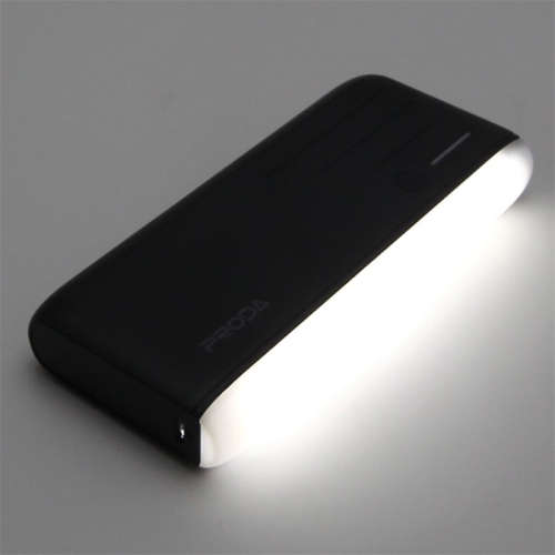 PRODA PPL19 12000mAh Power Bank with Car Emergency Lights