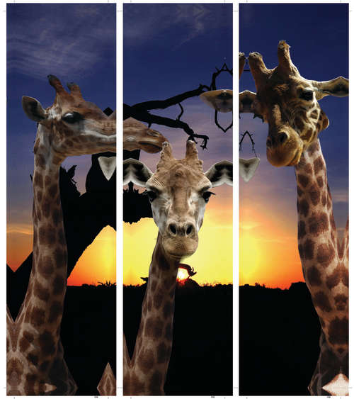 90CM X 120CM 3 PANEL CANVAS