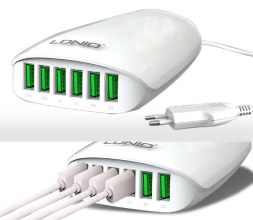 LDNIO 6 Port USB Charger