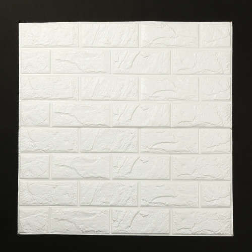 3 x 3D Brick Wall Foam Stickers