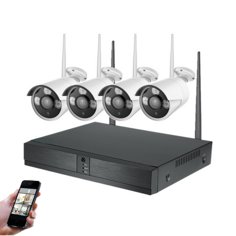 4 Channel HD WI-FI 5G CCTV Security Surveillance Kit