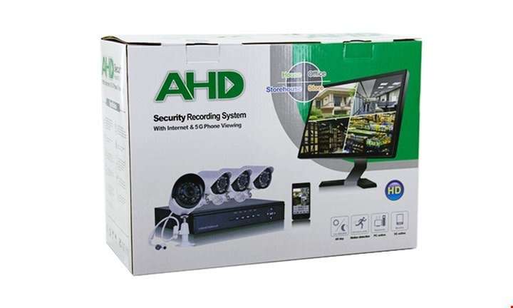 AHD 4 Chanel CCTV Security System