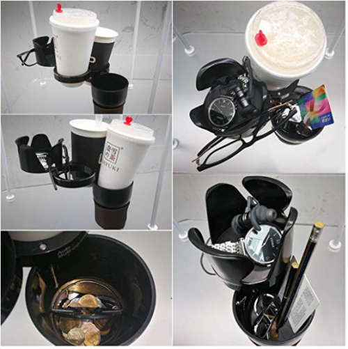ADJUSTABLE AUTO MULTI CUP HOLDER 5 IN1 HOLDER