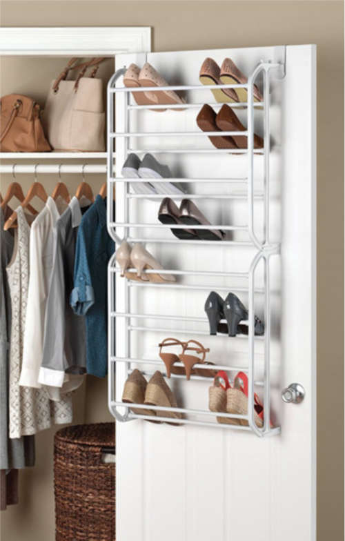 24 PAIR OVER DOOR SHOE RACK