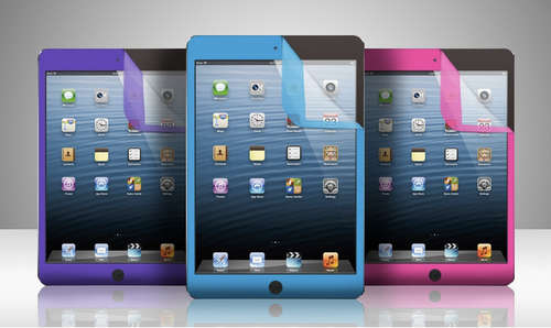 IPAD MINI COLORED SCREEN PROTECTORS