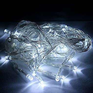 9M LED STRING LIGHTS WHITE