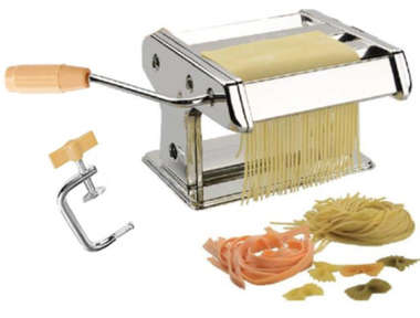 HAND OPERATED STAINLESS STEEL PASTA MAKER