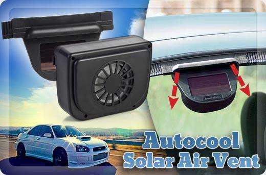 SOLAR POWERED CAR VENTILATION SYSTEM