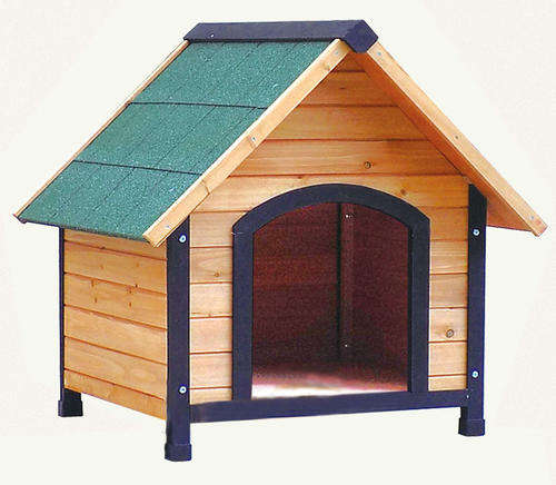 WOODEN DOG HOUSE