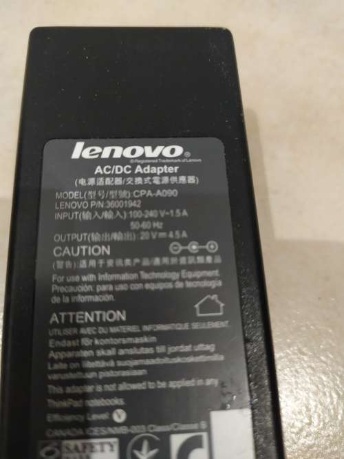 Lenovo G580 (Intel Celeron 3rd gen 1.4GHz, 2GB RAM,250GB HDD) incl. Charger  **Use for spare parts**