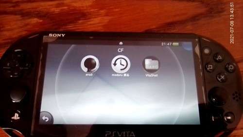 PS-Vita slim (WiFI pch 2016) custom firmware (henkaku enzo 3.60)