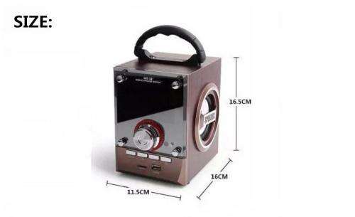 Bluetooth Speaker Wood Finish