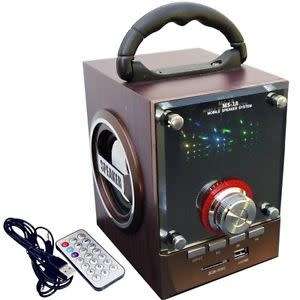 Bluetooth Speaker Wood Finish