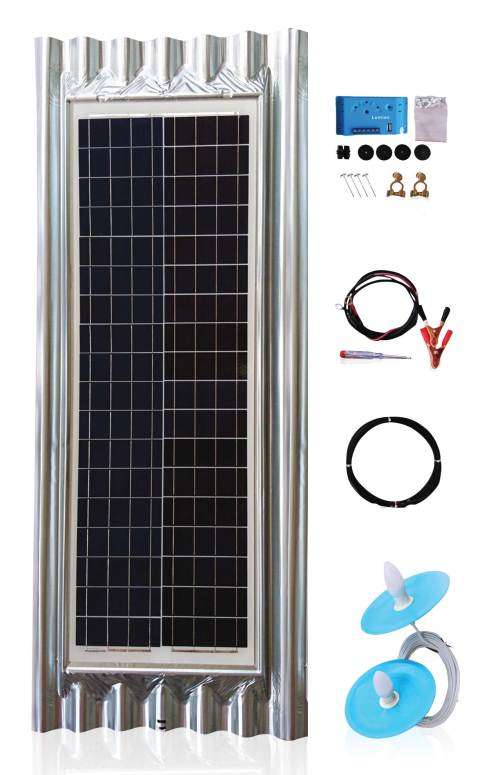 50W SOLAR ROOFING SHEET KIT  ,Easy fitment ....Value R 2100.00