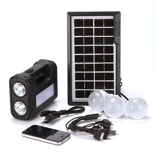 EMERGENCY SOLAR LIGHT SYSTEM ! ! SUPER BRIGHT / PHONE CHARGER / USB