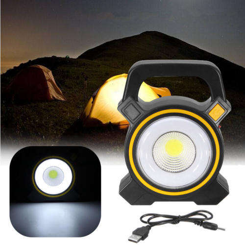 LARGE SUPER BRIGHT SOLAR RECHARGEABLE COB LIGHT JY-819