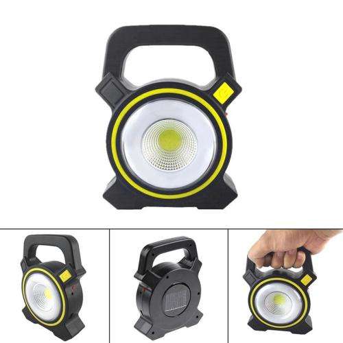 LARGE SUPER BRIGHT SOLAR RECHARGEABLE COB LIGHT JY-819