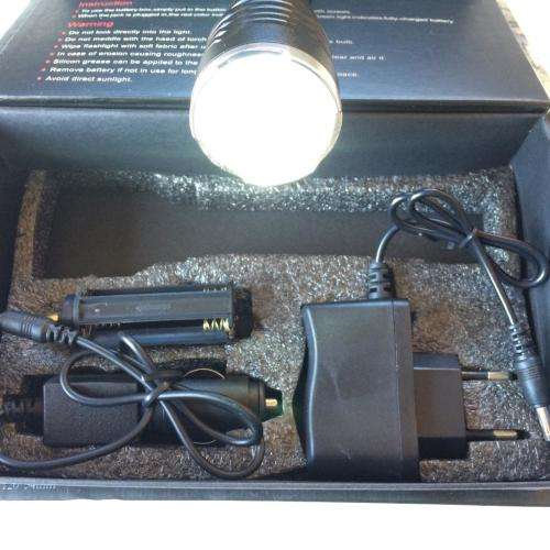 ALUMINIUM, HEAVY DUTY, SUPER BRIGHT ZOOM FLASHLIGHT 5000 TO 28000 LM