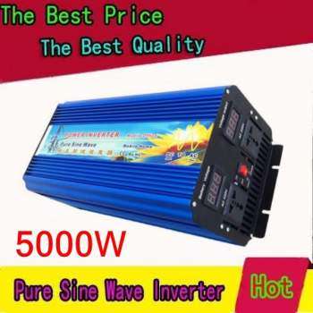 DC 12V TO AC 220V SINE WAVE-5 000W/10 000W SURGE POWER/15A UPS INVERTER/CHARGER/CLEAN POWER SOLUTION