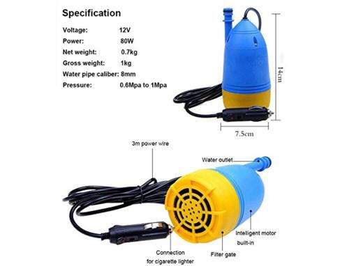 BEST CAR WASH KIT ...NO TAP REQUIRED ...12V DC...JUST PLACE IN BUCKET ..SMART WASH !!