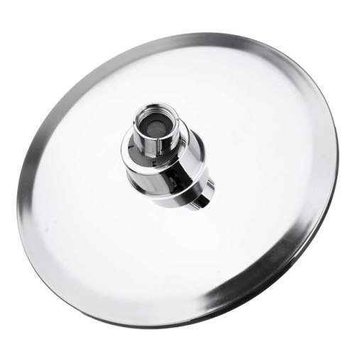 ULTRA MODERN RND SHOWER HEAD AND FITTING/200 x 200 mm /EASY CLEANING NOZZLE / VERY LTD STOCK LEFT !!