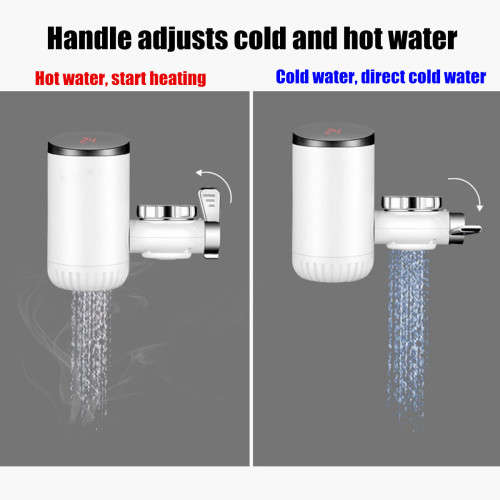 TANKLESS INSTANT WATER HEATING TAP ATTACHMENT....EASY INSTALLATION...NO PLUMBING REQUIRED