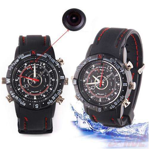 SPY CAMERA WATCH - VIDEO AND PICTURE FUNCTION!-MICRO SD SUPPORT-WINDOWS