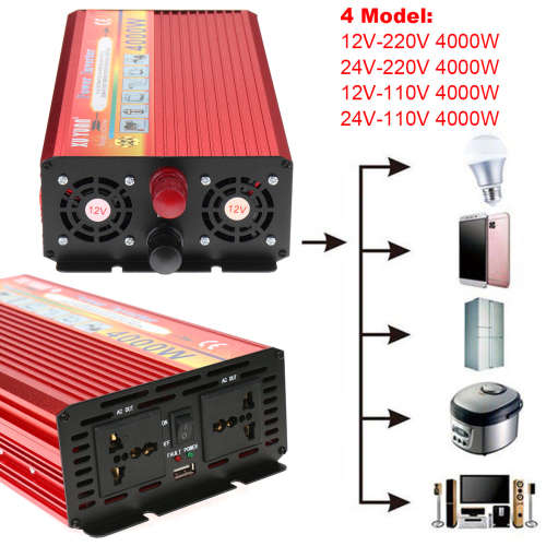 4000W POWER INVERTER....COVERTS 12C DC INTO 220V AC....Best buy !!