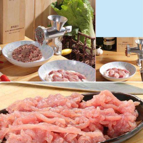 MEAT MINCER.. HIGH VOLUME...DURABLE WITH ATTACHMENTS..GRIND VEGGIES, MEAT, COFFEE BEANS AND MORE!