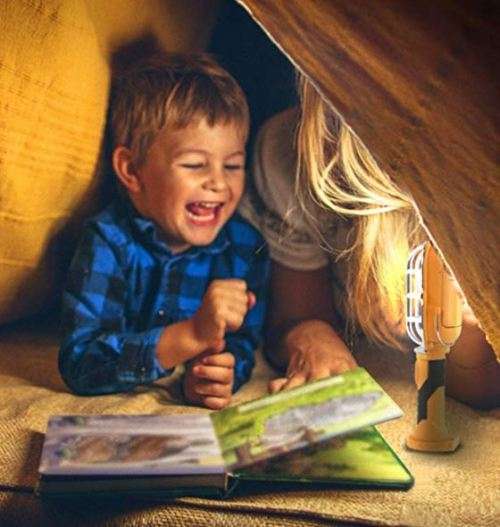 LED 500 LUMENS HANDY "BRITE" WORK LIGHT...THE CORDLESS EASY TO USE ALL PURPOSE LIGHT !!