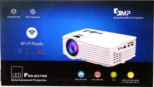 PORTABLE WIFI  LED  PROJECTOR....IDEAL FOR WORK...HOME OR SCHOOL...LTD OFFER !!