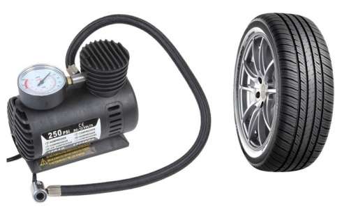 DC 12V Electric Car Inflatable Pumping Air Pumps Compressor 250 PSI