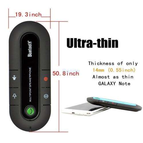 CAR BLUETOOTH SPEAKER...HANDSFREE...NO INSTALLATION REQUIRED