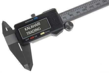 VERNIER...PROFESSIONAL DIGITAL 0-150mm VERNIER/CALIPER...LCD DISPLAY...HARDENED STAINLESS STEEL