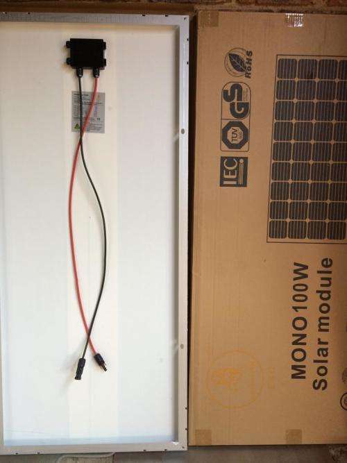 100W 12V SOLAR PANEL ....VALUE R 1350.00...MONOCRYSTALLINE...LATEST TECHNOLOGY