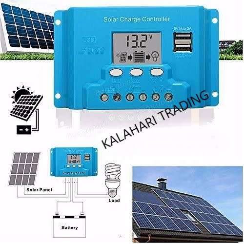 20A SOLAR CHARGE CONTROLLER...ADJUSTABLE CONTROL PARAMETERS...LTD STOCK !