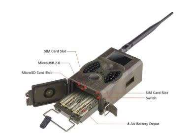 TRAIL/HUNTING CAMERA-GET NOTIFIED IN HD + SMS ON YOUR CELLPHONE-EARLY WARNING-ALL PICS/VIDEOS SAVED