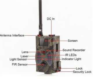 TRAIL/HUNTING CAMERA-GET NOTIFIED IN HD + SMS ON YOUR CELLPHONE-EARLY WARNING-ALL PICS/VIDEOS SAVED