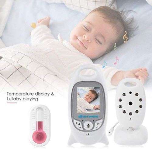 WIRELESS VIDEO BABY MONITOR WITH AMBIENT TEMPERATURE MONITORING