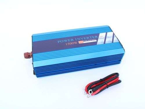 DC 12V TO AC 220V -1500W PURE SINE WAVE POWER INVERTER...REAL QUALITY...RELIABLE !!