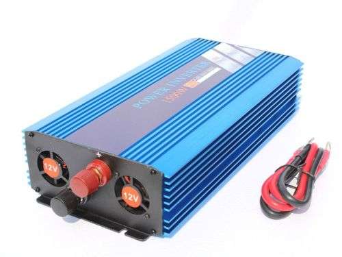 DC 12V TO AC 220V -1500W PURE SINE WAVE POWER INVERTER...REAL QUALITY...RELIABLE !!