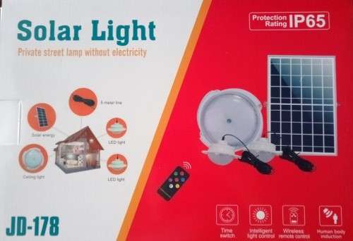 30W SOLAR LIGHTING KIT...IDEAL FOR CAMPING OR SAVING ELECTRICITY