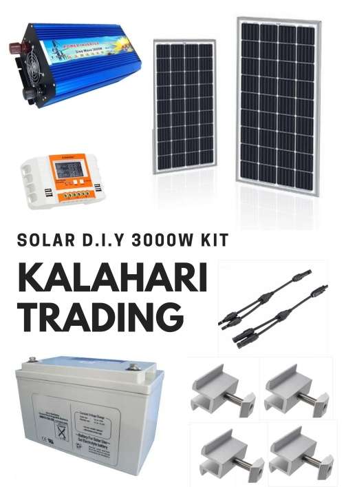 3000W LARGE SOLAR D.I.Y KIT...SAVE ON YOUR SHIPPING AND PAY ONLY 1 SHIPPING FEE
