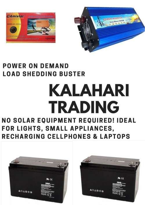 3000W INVERTER - LOAD SHEDDING BUSTER KIT...NO SOLAR EQUIPMENT REQUIRED...LTD STOCK !!
